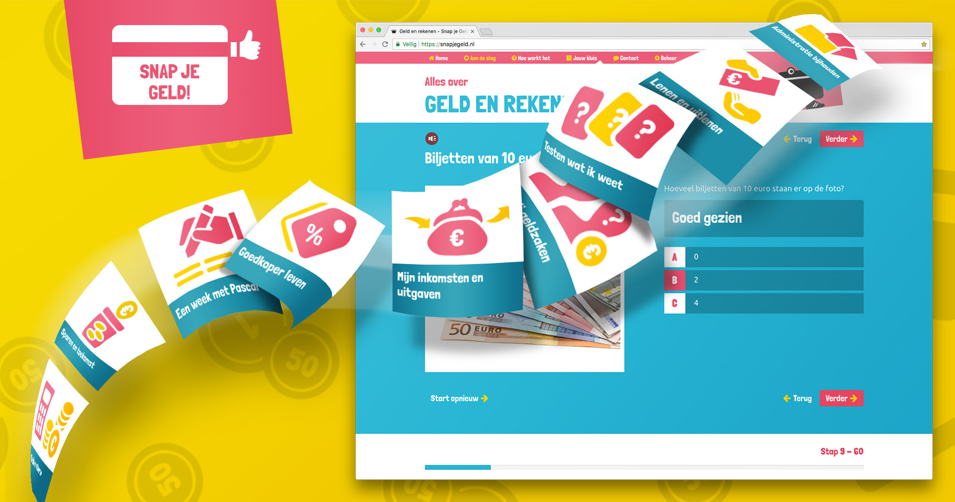 Snap je geld?! Nieuwe website over geldzaken!